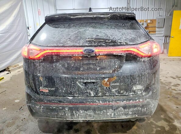 2FMPK4J90HBB81183 2017 FORD EDGE Black Vista trasera