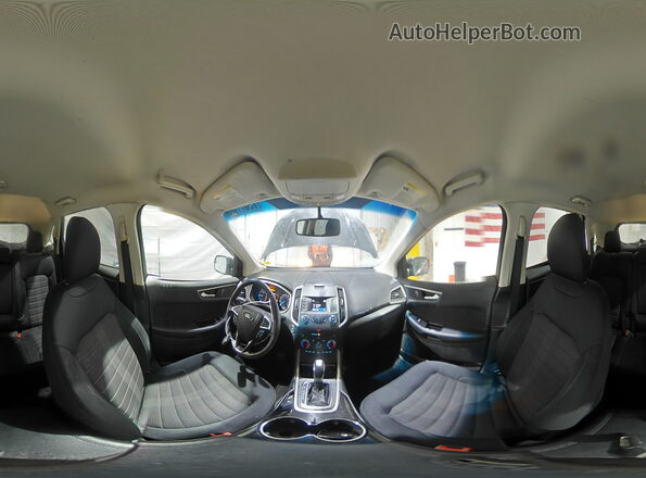 2FMPK4J90HBB81183 2017 FORD EDGE Black Vista interior de 360 grados