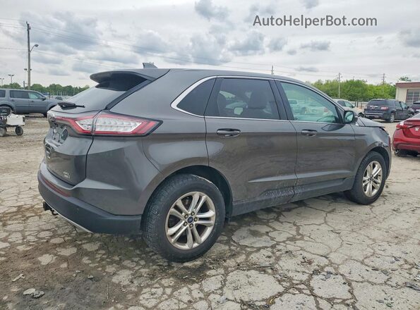 2FMPK4J90HBC61650 2017 FORD EDGE Gray Հետևի աջ
