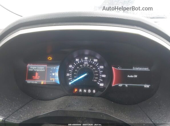 2FMPK4J90JBC46734 2018 FORD EDGE Белый Вид задних сидений