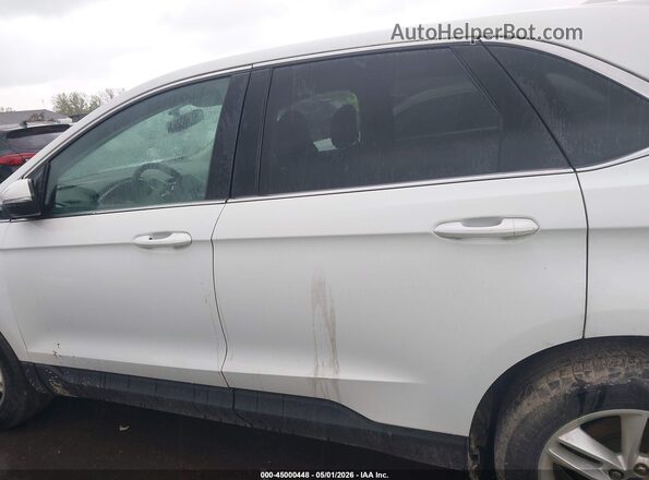 2FMPK4J90JBC46734 2018 FORD EDGE Белый Панорамный вид салона 360°