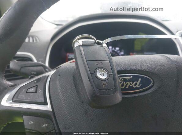 2FMPK4J90JBC46734 2018 FORD EDGE Белый Вид панели приборов