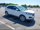 2019 Ford Edge Sel White vin: 2FMPK4J90KBB01307