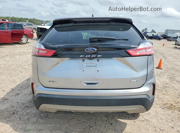 2FMPK4J90NBA33899 2022 FORD EDGE Silver Вид ззаду
