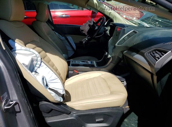 2FMPK4J90NBA33899 2022 FORD EDGE Silver Вид салону спереду