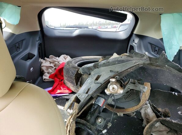 2FMPK4J90NBA33899 2022 FORD EDGE Silver Вид задніх сидінь