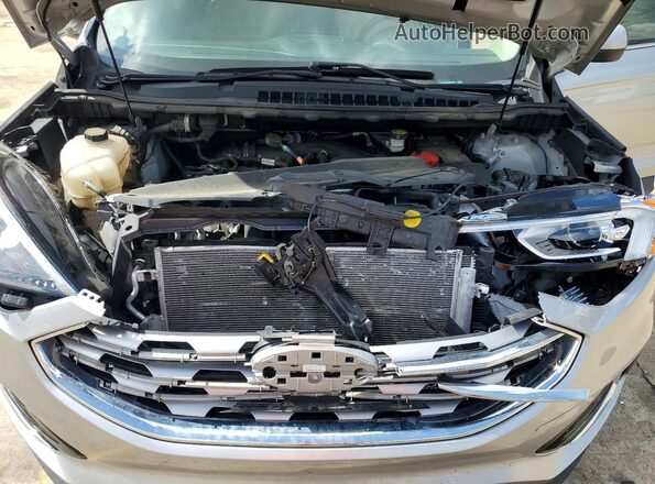 2FMPK4J90NBA34096 2022 FORD EDGE Серебряный Вид подкапотного пространства