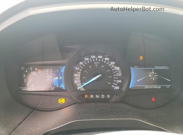 2FMPK4J90NBA85730 2022 FORD EDGE Серый Вид щитка приборов