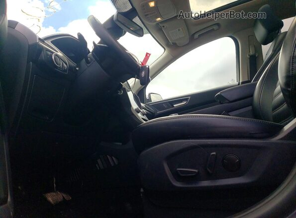2FMPK4J90NBA85730 2022 FORD EDGE Серый Вид салона спереди