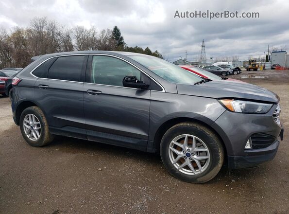 2FMPK4J90NBA85730 2022 FORD EDGE Серый Передняя правая четверть