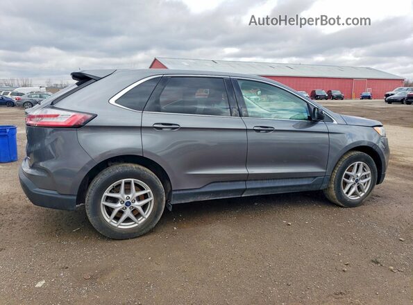2FMPK4J90NBA85730 2022 FORD EDGE Серый Задняя правая четверть
