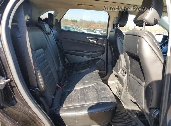 2FMPK4J90PBA49636 2023 FORD EDGE Black Widok tylnych siedzeń