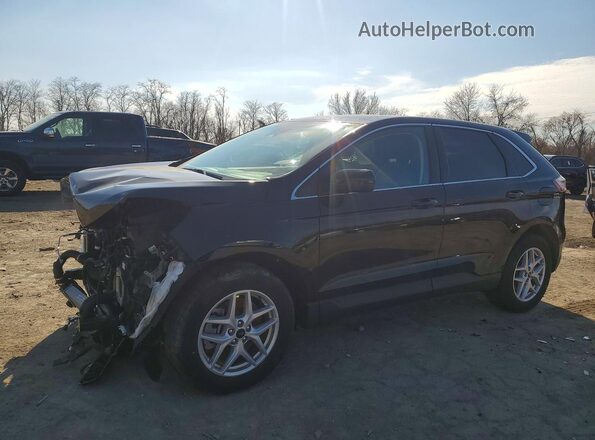 2FMPK4J90PBA49636 2023 FORD EDGE Black Przód lewy
