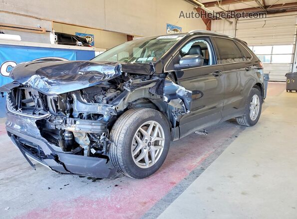 2FMPK4J90RBA52491 2024 FORD EDGE Угольный Передняя левая четверть