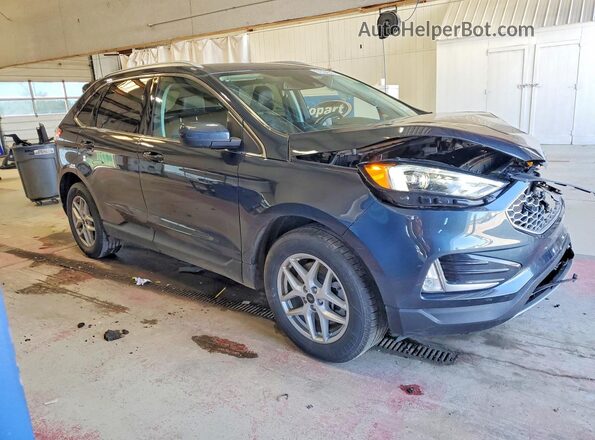 2FMPK4J90RBA52491 2024 FORD EDGE Угольный Передняя правая четверть