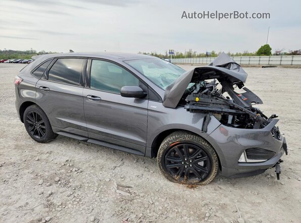 2FMPK4J90RBA84096 2024 FORD EDGE Серый Передняя правая четверть