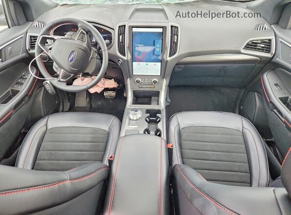 2FMPK4J90RBA84096 2024 FORD EDGE Серый Вид панели приборов
