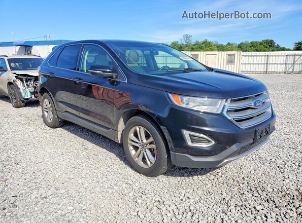 2FMPK4J91GBC66516 2016 FORD EDGE Black წინა მარჯვენა
