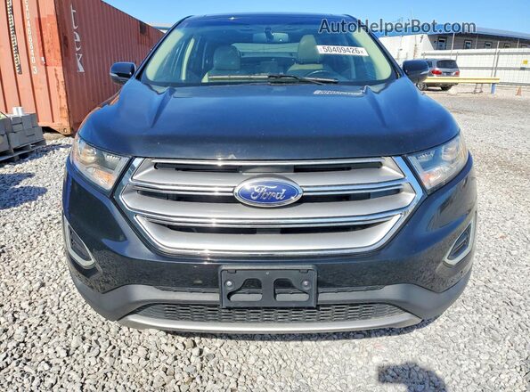 2FMPK4J91GBC66516 2016 FORD EDGE Black წინა ხედი
