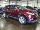 2017 Ford Edge Sel Burgundy vin: 2FMPK4J91HBC36868