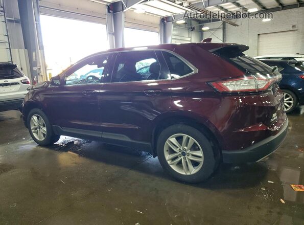 2FMPK4J91HBC36868 2017 FORD EDGE Burgundy Tył lewy