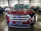 2017 Ford Edge Sel Burgundy vin: 2FMPK4J91HBC36868