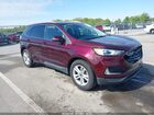 2019 Ford Edge Sel Burgundy vin: 2FMPK4J91KBC38563