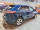 2020 Ford Edge Sel Синий vin: 2FMPK4J91LBA10290