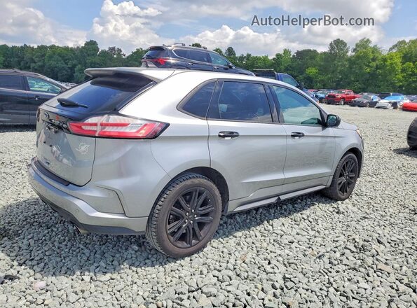2FMPK4J91MBA33165 2021 FORD EDGE Серебряный Задняя правая четверть