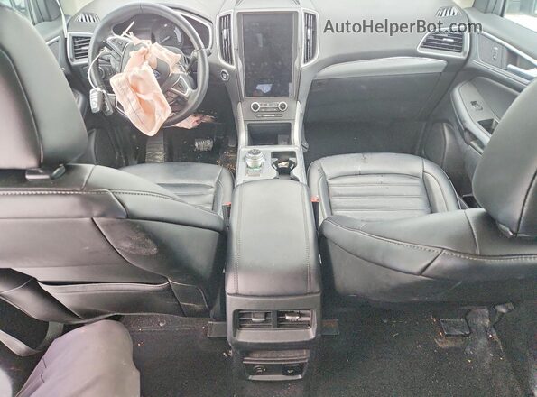 2FMPK4J91MBA39581 2021 FORD EDGE White Widok deski rozdzielczej
