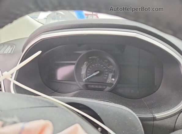 2FMPK4J91MBA39581 2021 FORD EDGE White Widok zestawu wskaźników
