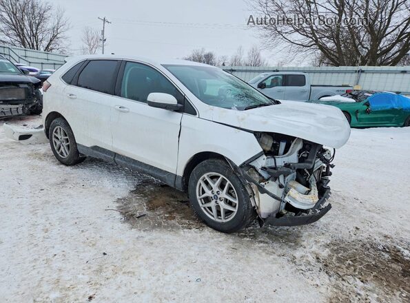 2FMPK4J91MBA39581 2021 FORD EDGE White Przód prawy