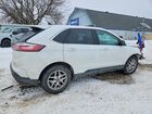 2021 Ford Edge Sel White vin: 2FMPK4J91MBA39581