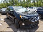 2021 Ford Edge Sel Black vin: 2FMPK4J91MBA62391