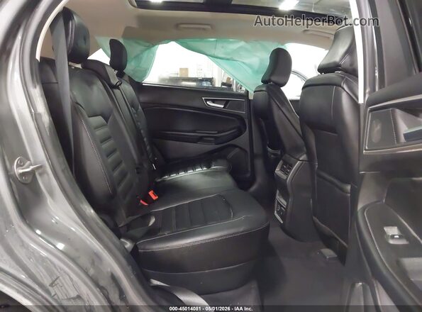 2FMPK4J91NBA98034 2022 FORD EDGE Gray Widok naklejki z numerem VIN