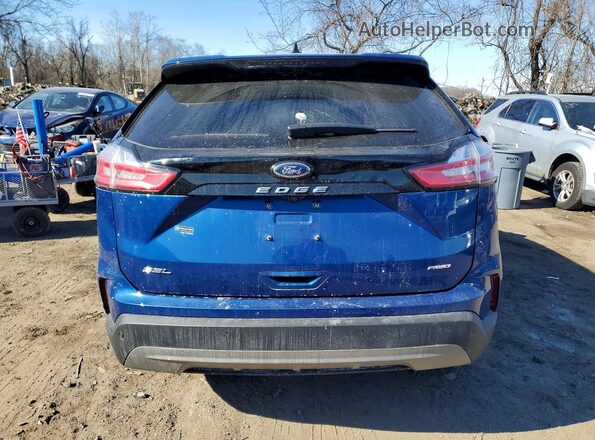 2FMPK4J91PBA47426 2023 FORD EDGE Blue Հետևի տեսք
