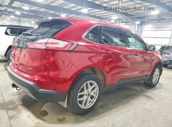 2FMPK4J91PBA47538 2023 FORD EDGE Red Tył prawy