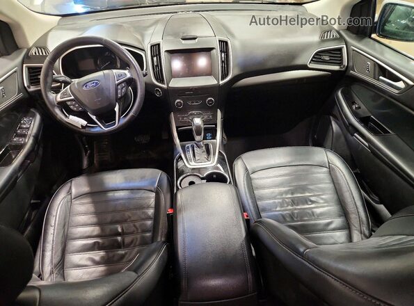2FMPK4J92GBC41561 2016 FORD EDGE Gray Widok deski rozdzielczej