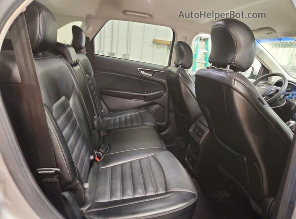2FMPK4J92GBC41561 2016 FORD EDGE Gray Widok wnętrza z tyłu