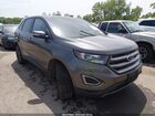 2018 Ford Edge Sel Gray vin: 2FMPK4J92JBC35962