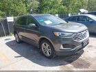 2019 Ford Edge Sel Gray vin: 2FMPK4J92KBC20394