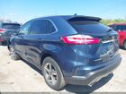 2019 Ford Edge Sel Синий vin: 2FMPK4J92KBC52343