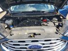2020 Ford Edge Sel Синий vin: 2FMPK4J92LBA48272