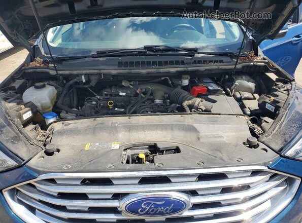 2FMPK4J92LBA48272 2020 FORD EDGE Синий Вид подкапотного пространства