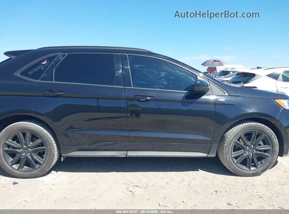 2FMPK4J92NBA28932 2022 FORD EDGE Черный Вид задней части салона