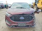 2022 Ford Edge Sel Burgundy vin: 2FMPK4J92NBA59517