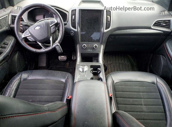2FMPK4J92NBA59517 2022 FORD EDGE Burgundy Вид панелі приладів