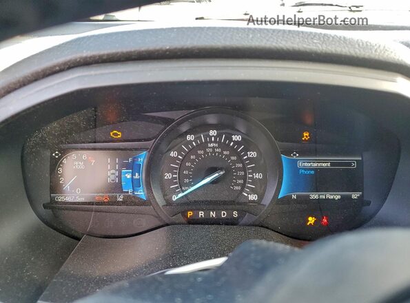 2FMPK4J92NBB15035 2022 FORD EDGE Серый Вид щитка приборов
