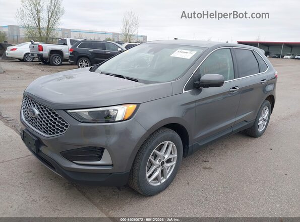 2FMPK4J92PBA01295 2023 FORD EDGE Gray Передня ліва чверть
