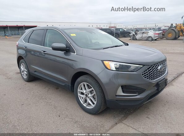 2FMPK4J92PBA01295 2023 FORD EDGE Gray Передня права чверть
